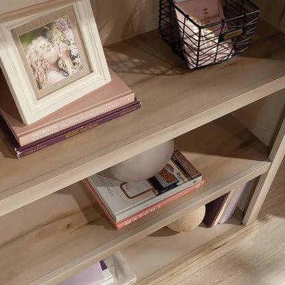 Sauder Miscellaneous Storage 3-Shelf Display Bookcase, Pacific Maple Finish - Image 7