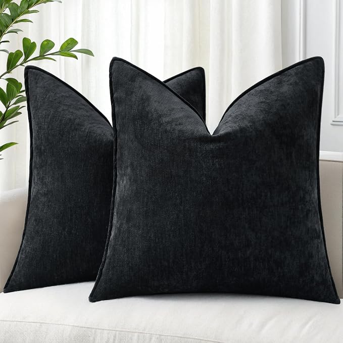 decorUhome Summer Couch Euro Sham Throw Pillow Covers 26x26 Set of 2, by decorUhome