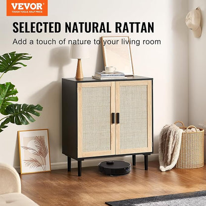 VEVOR Rattan Cabinet, Buffet Cabinet - Image 4