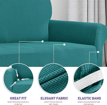 ZNSAYOTX Stretch Oversized Couch Cover Universal Sofa Covers - Image 3