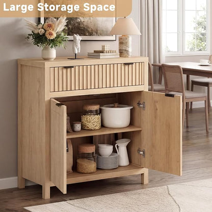 Fatmok Fluted Buffet Cabinet - Image 5