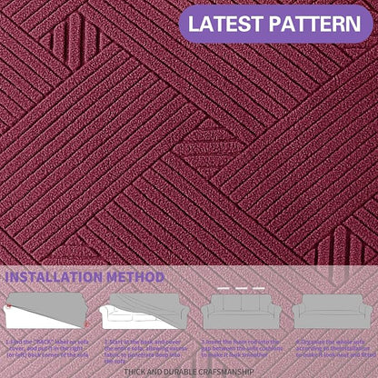 ZNSAYOTX Oversized Super Stretch Couch Cover, New Universal Sofa Covers - Image 5