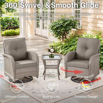 Belord Expansive 10 Pieces Outdoor Patio Furniture Set - Image 4