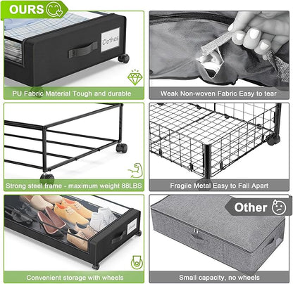 Beborxue Under Bed Storage - Image 2