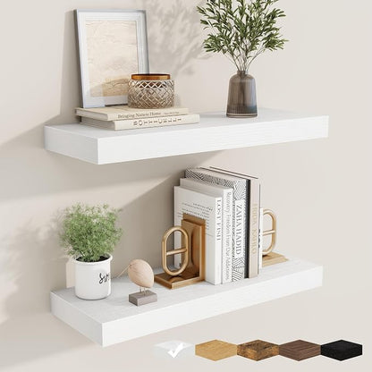 fuqing Floating Shelves for Wall, Wall Mounted Wood Floating Shelf by Fuqing