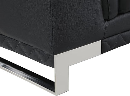 Blackjack Furniture Weston Collection Genuine Italian Leather Living Room - Image 7
