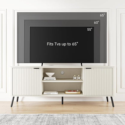 Fatmok 58" Fluted TV Stand - Image 3