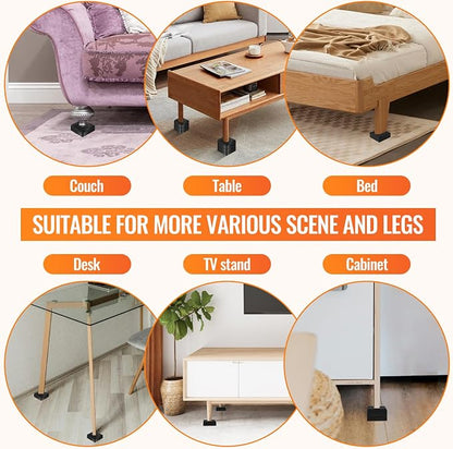 Furniture Risers, 8 Pack Bed Risers - Image 6