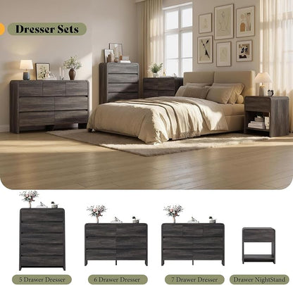 AMERLIFE Modern 3-Piece Bedroom Furniture Set - Image 8