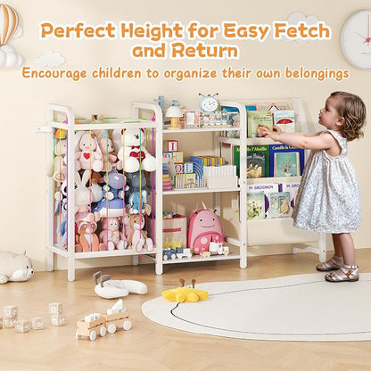 B1 Kids Bookshelf and Toy Storage, 3-Tier Book Shelf - Image 4