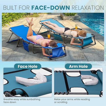 FUNDANGO Heavy Duty Tanning Chair - Image 4