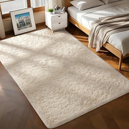 Ophanie Rugs for Living Room, Upgrade Non-Slip Fluffy Soft 5x8 Area Rug - Image 7