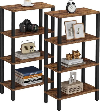 TUTOTAK Small Side Table, Narrow End Table, Skinny Sofa Table, Slim Nightstand by ChoosetutotakFurnitureBuildYourCozyHome