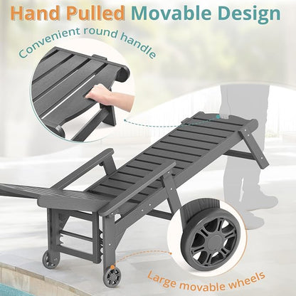 LUE BONA Outdoor Lounge Chair Set - Image 5