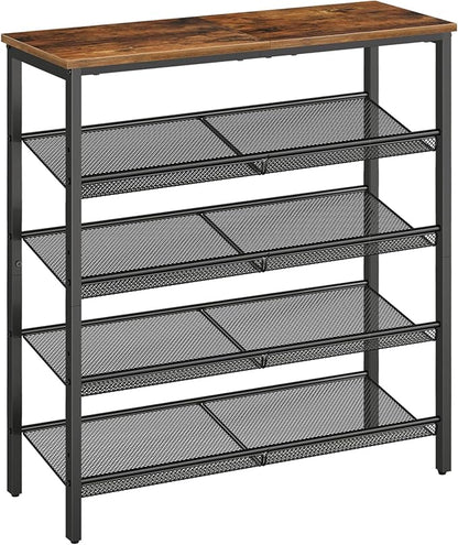 HOOBRO Shoe Rack for Entryway, 5-Tier Shoe Organizer by HOOBRO