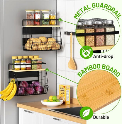 Ofiray-home Magnetic Shelf for Fridge - Image 3