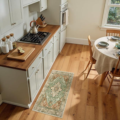 RELEANY Area Rugs 2'x4' Kitchen Rugs Entry Rug Small Rugs - Image 2