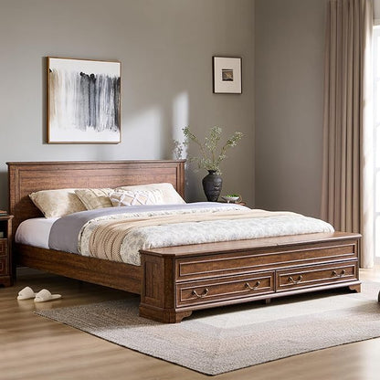 T4TREAM Farmhouse King Bed by T4TREAMFurniture