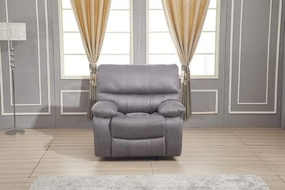 Betsy Furniture Microfiber Reclining Sofa Couch Set Living Room Set 8007 - Image 4