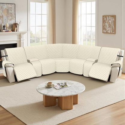 Arfntevss Recliner Sectional Couch Covers 1OO% Waterproof L Shape Sofa Cover - Image 7
