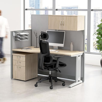 Bush Business Furniture 65-inch Straight Cubicle Desk - Image 2