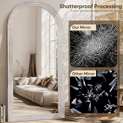 Full Length Mirror, Oversized Stand Up Mirrors Large Wall Mirrors, Wall Mounted - Image 5
