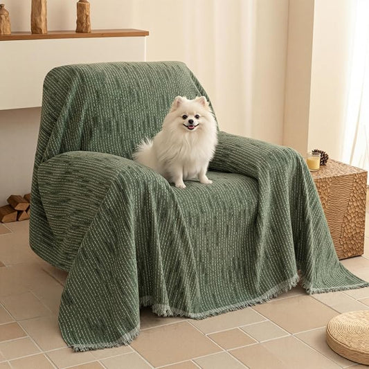MYSKY HOME Oversized Armchair Couch Cover by MYSKYHOME