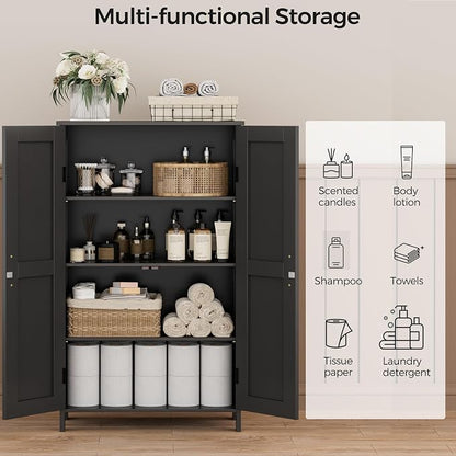 Homleke Farmhouse Bathroom Cabinet - Image 4
