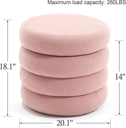 Flouki Round Ottoman, Ottomans - Image 3