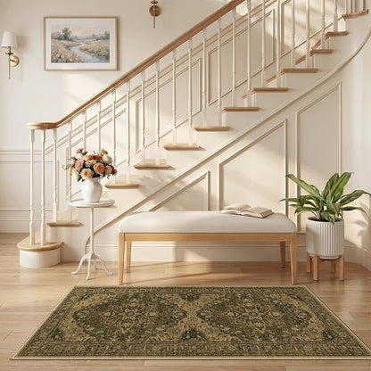 RELEANY Area Rugs 2'6"x5' Runner Rug Non Slip Washable - Image 2