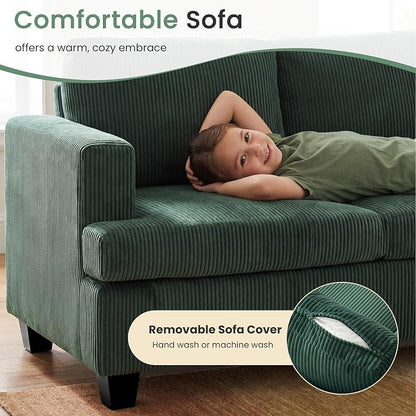 YOUDENOVA Sofa, 3 Piece Set Comfy Sofa, Loveseat & 2 3-Seater Couch - Image 5