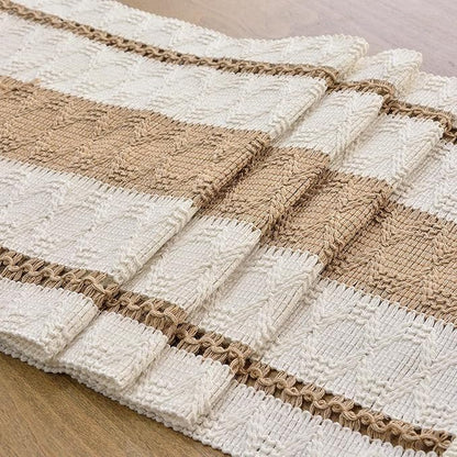 FEXIA Boho Table Runner with Tassels 12x90 Inches - Image 6