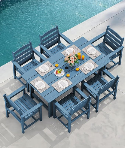 SERWALL 8-Piece Patio Dining Sets - Image 8