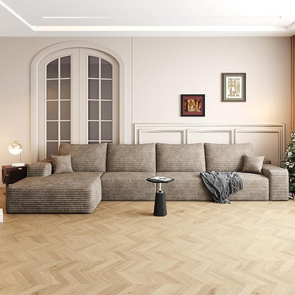 136" Sectional Couches for Living Room Cloud Couch Sofa - Image 8