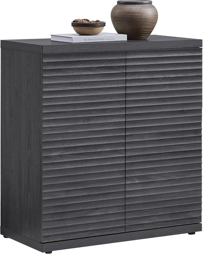 SICOTAS Buffet Cabinet with Storage Accent Sideboard Modern Credenza with Doors by SICOTAS