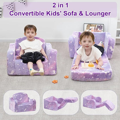 Airpanda Comfy Toddler Couch and Chair - Image 4