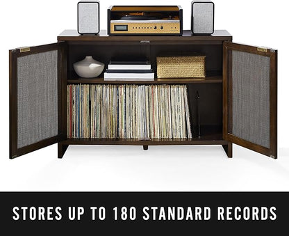 Crosley Furniture Kenji Media Console, Record Player Stand - Image 5