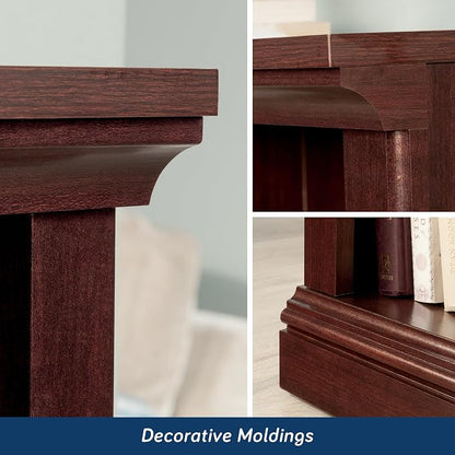 Sauder Miscellaneous Storage 3-Shelf Bookcase/ Book shelf, Select Cherry finish - Image 7