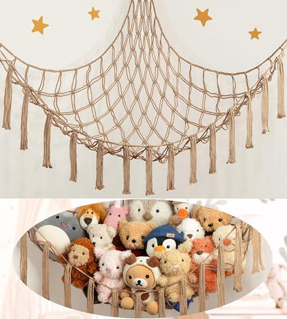 Stuffed Animal Storage Hammock or Net Corner by MirolamUS