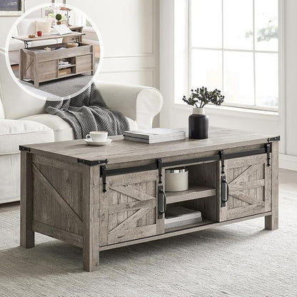 OKD 48" Farmhouse Lift Top Coffee Table by OKD