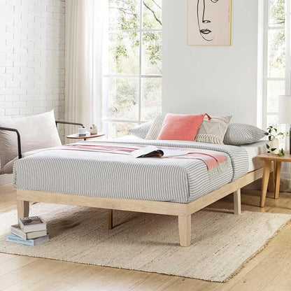 Mellow Naturalista Classic 12 Inch Solid Wood Platform Bed - Image 3