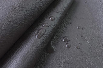 Wento Thick 3 Yard Faux Leather Fabric Soft Skin Grain PU Leather - Image 4