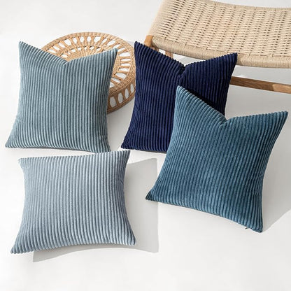 MIULEE Summer Throw Pillow Covers 24x24 Inch Set of 4 Western Neutral - Image 2