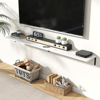 Fun Memories Deep Floating Shelves, 36W x 8D Floating Shelves Set of 2 - Image 2