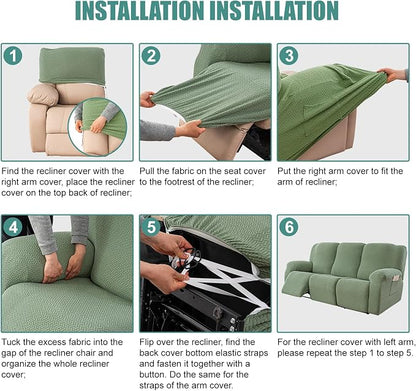 Genina Recliner Sofa Covers - Image 7