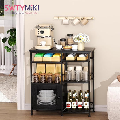 SWTYMIKI Coffee Bar Cabinet Station - Image 8
