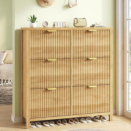 YOMILUVE 47.3" Shoe Cabinet Storage by YomiluveDesign
