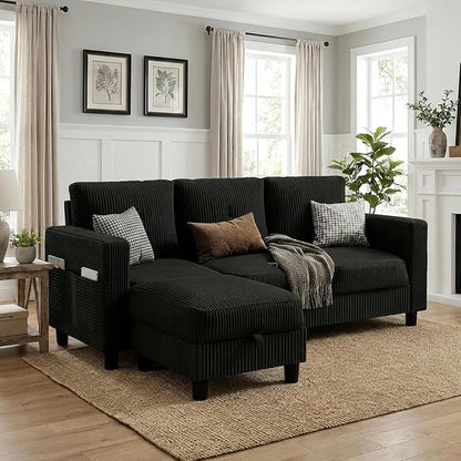 Convertible Sectional Sofa by JAMFLY