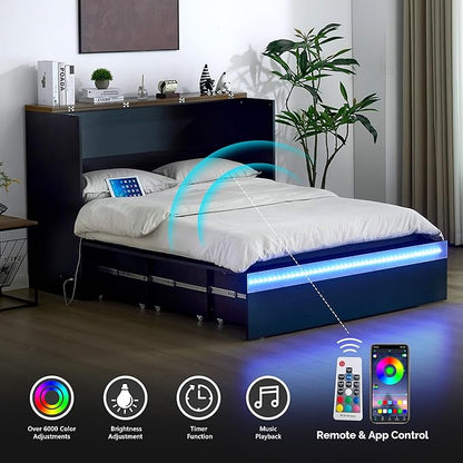 VINGLI Full Size Murphy Bed - Image 4