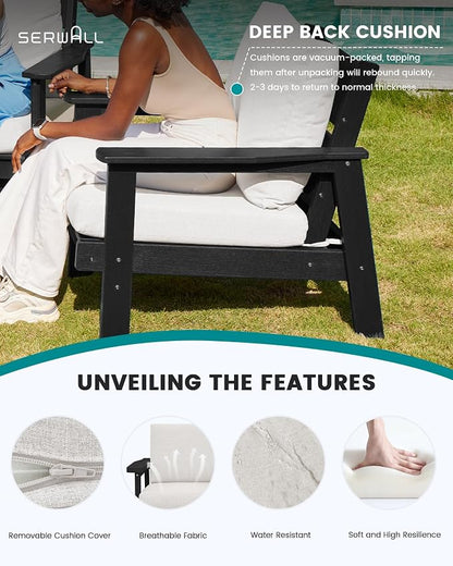 SERWALL Outdoor Loveseat - Image 3